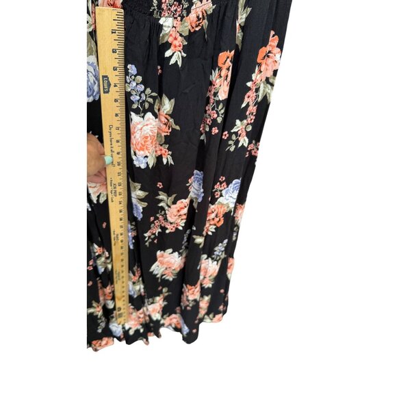 Torrid Floral off the shoulder Challis Smocked Womens Maxi Dress.Size 2 -18/20 - Picture 9 of 11